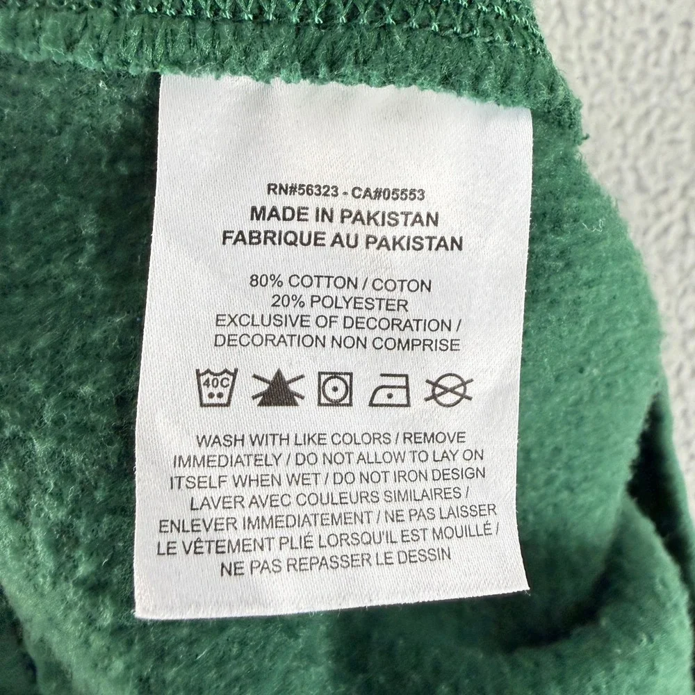 Nike Club Fleece Joggers Mens L Green Drawstring Sweatpants 716830-341 Cotton